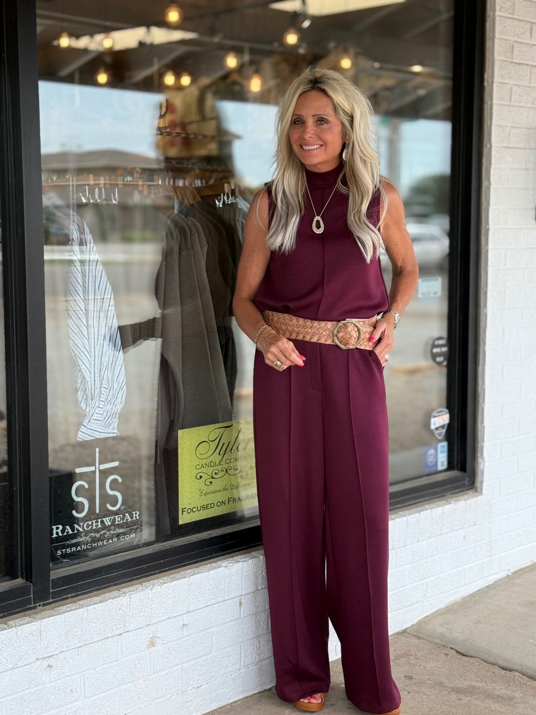 Seamed Front Mock Tank - High Call Outfitters