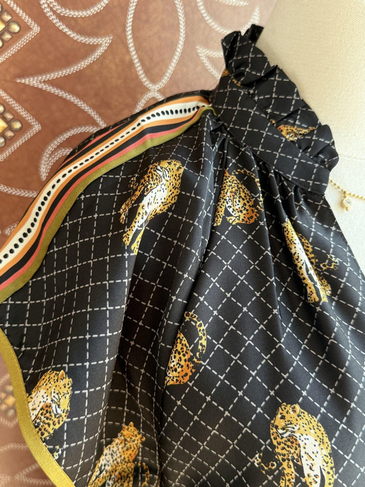 Leopard Print Dress from THML - High Call Outfitters