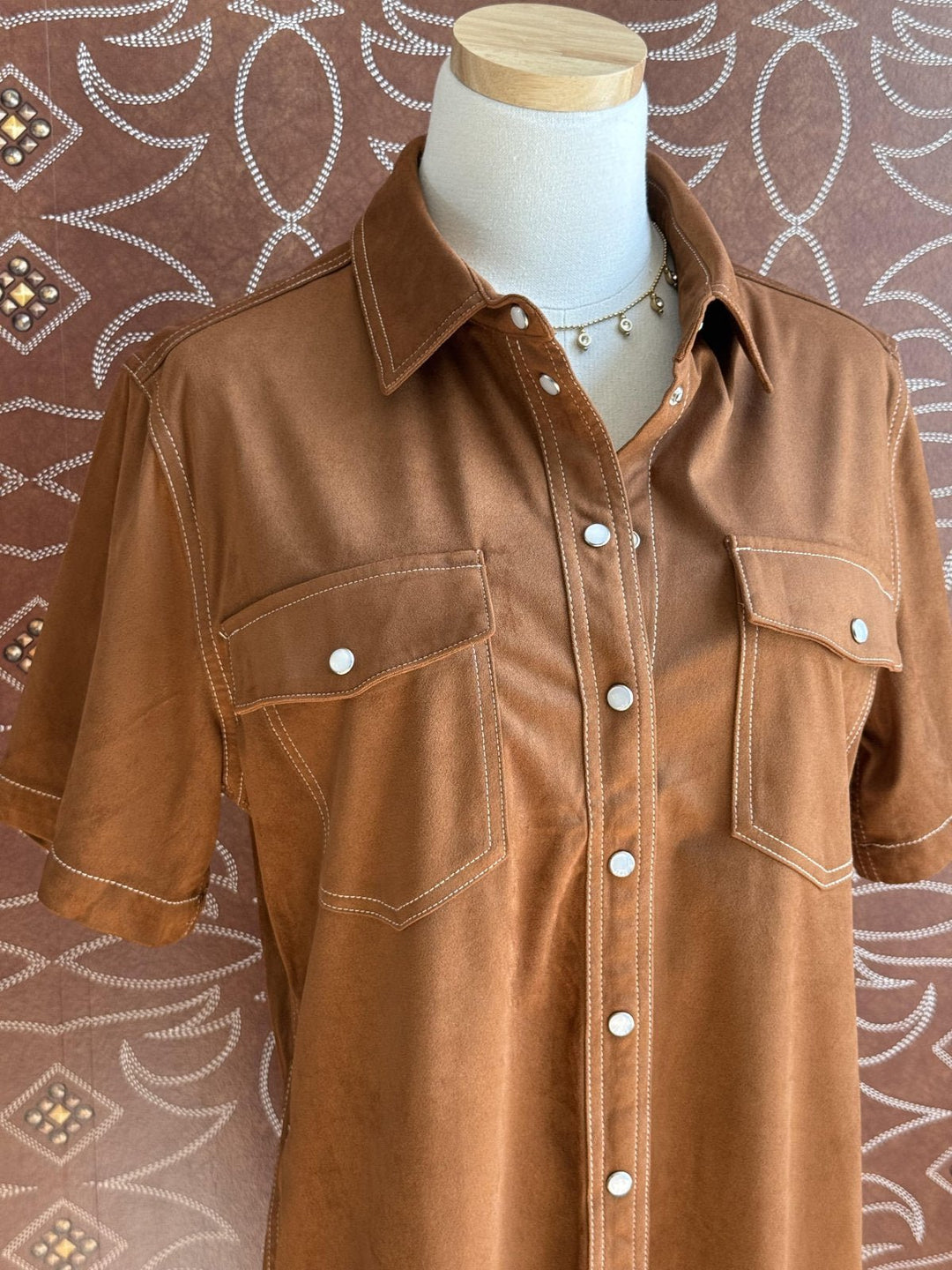 Suede Dress from THML - High Call Outfitters