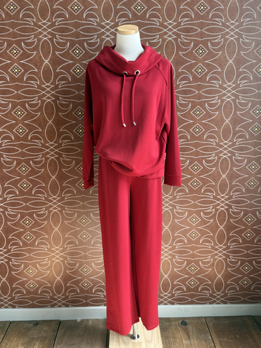 Cowl Neck with Drawstring Top from Multiples