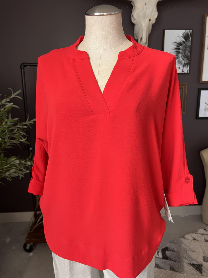 Roll Tab Dolman Sleeve Top from Multiples