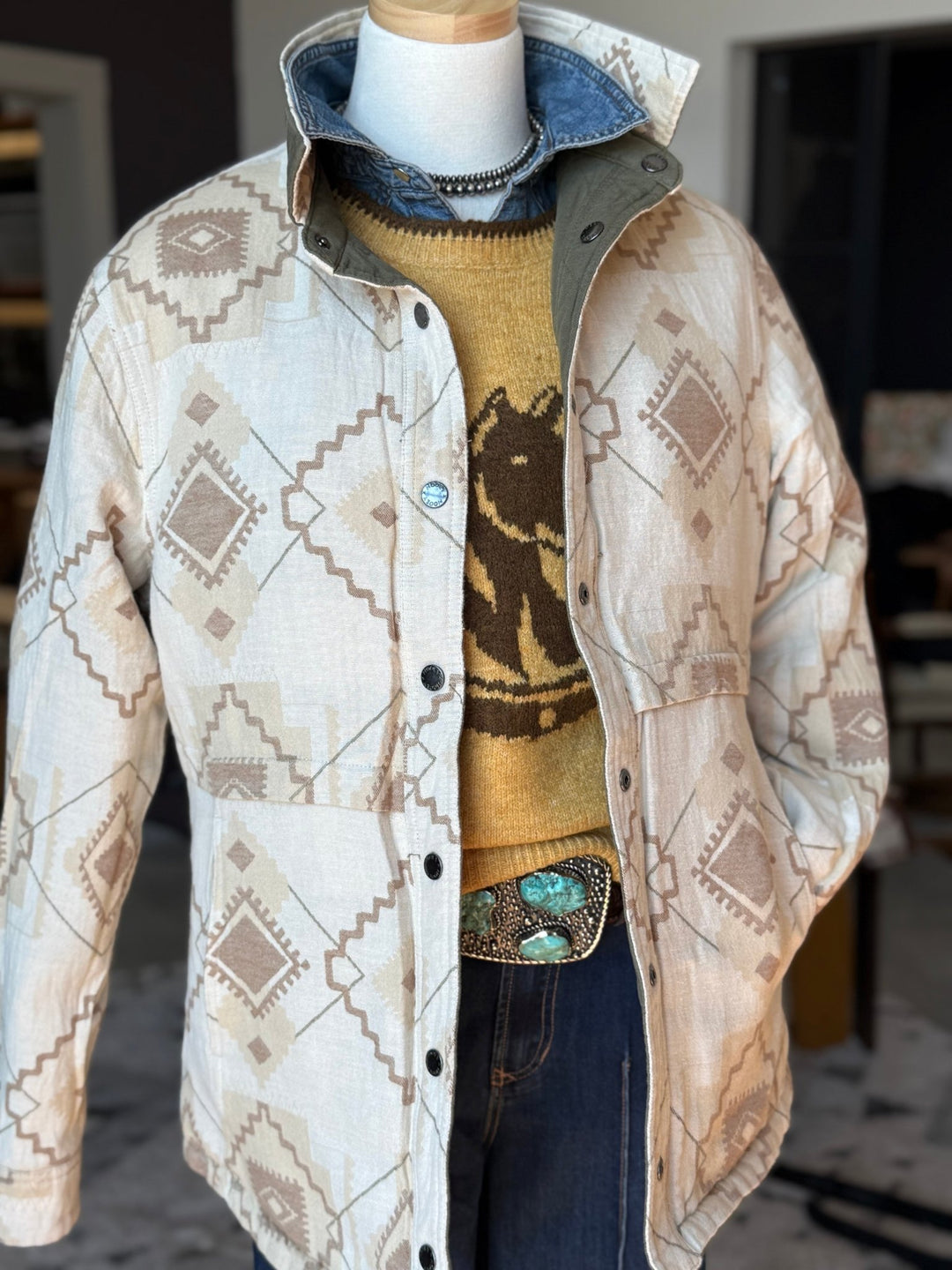 Reversible Barn Jacket from Hooey - High Call Outfitters