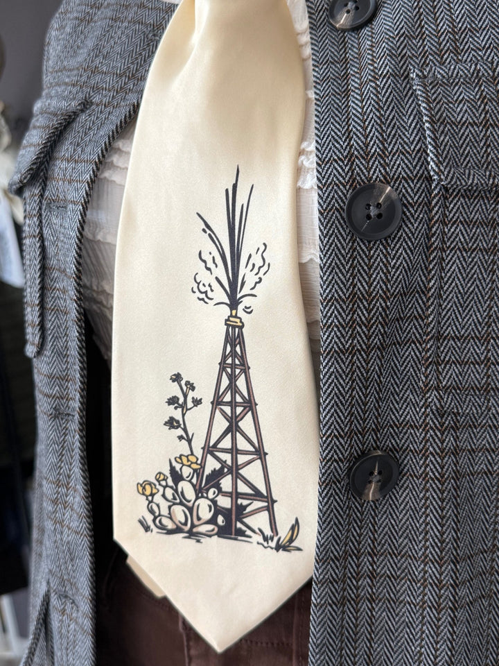 Oil Camp Tie from Double D Ranch - High Call Outfitters