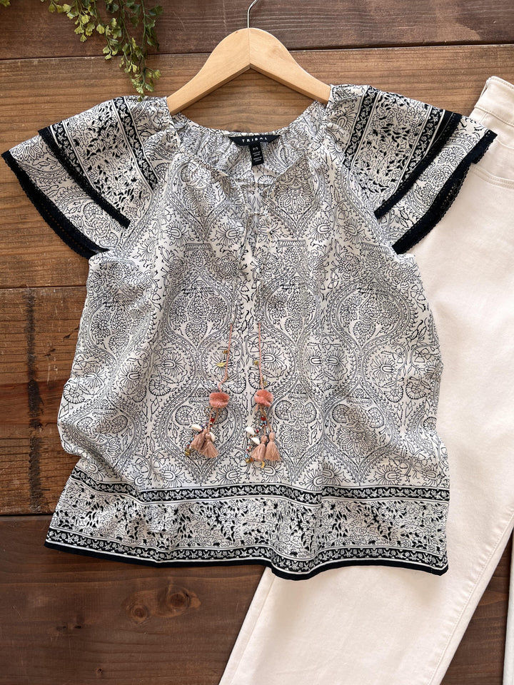 Flutter Sleeve Top from Tribal