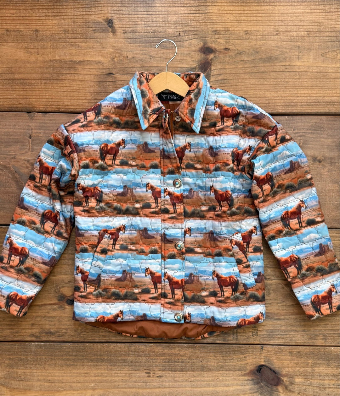 Desert Horse Quilted Jacket - High Call Outfitters