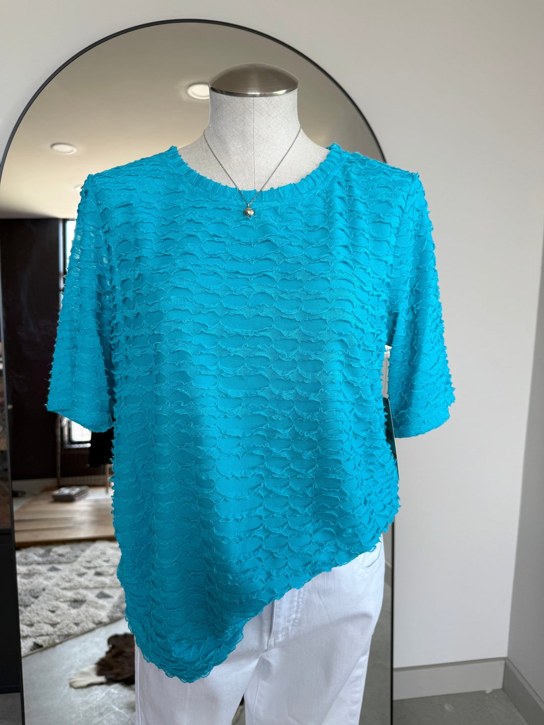 Ruffle Tee from Multiples - High Call Outfitters