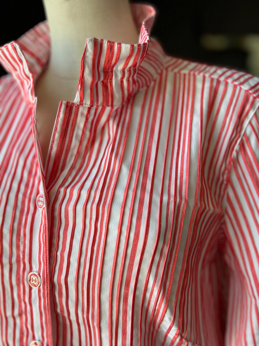 Stripe Turn Up Cuff Shirt from Multiples - High Call Outfitters