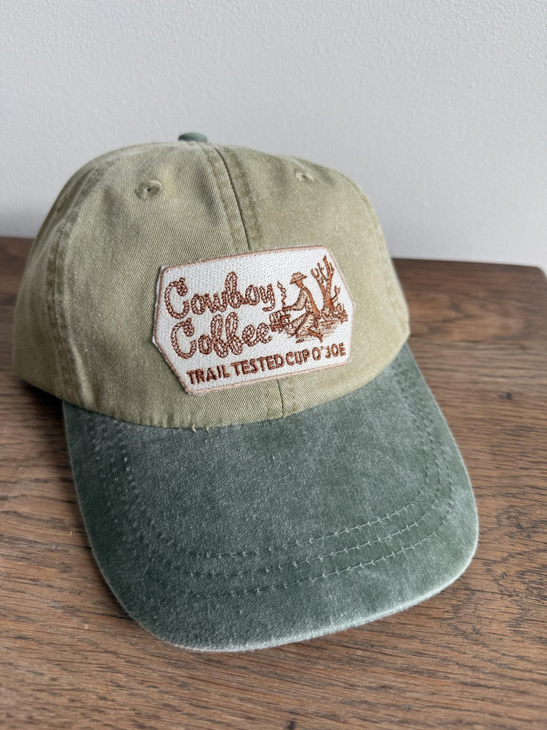 Cowboy Coffee Embroidered Patch Cap from XOXO Art - High Call Outfitters