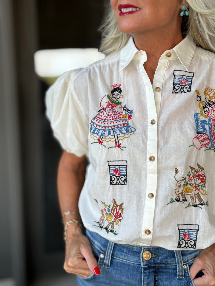 Flamenco Top from Sister Mary