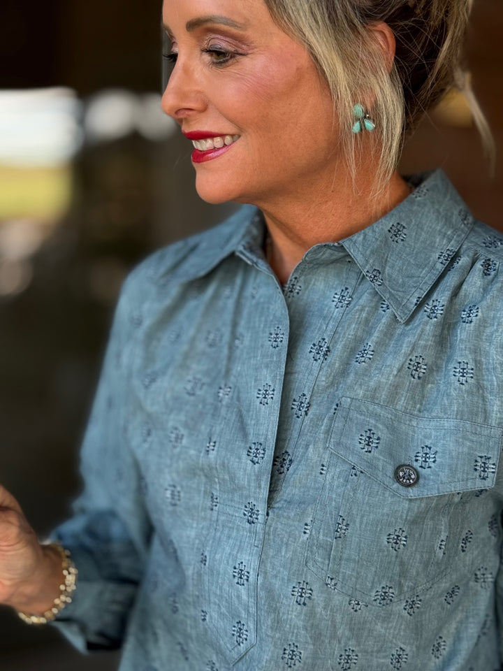 Dobby Shirt from Ivy Jane