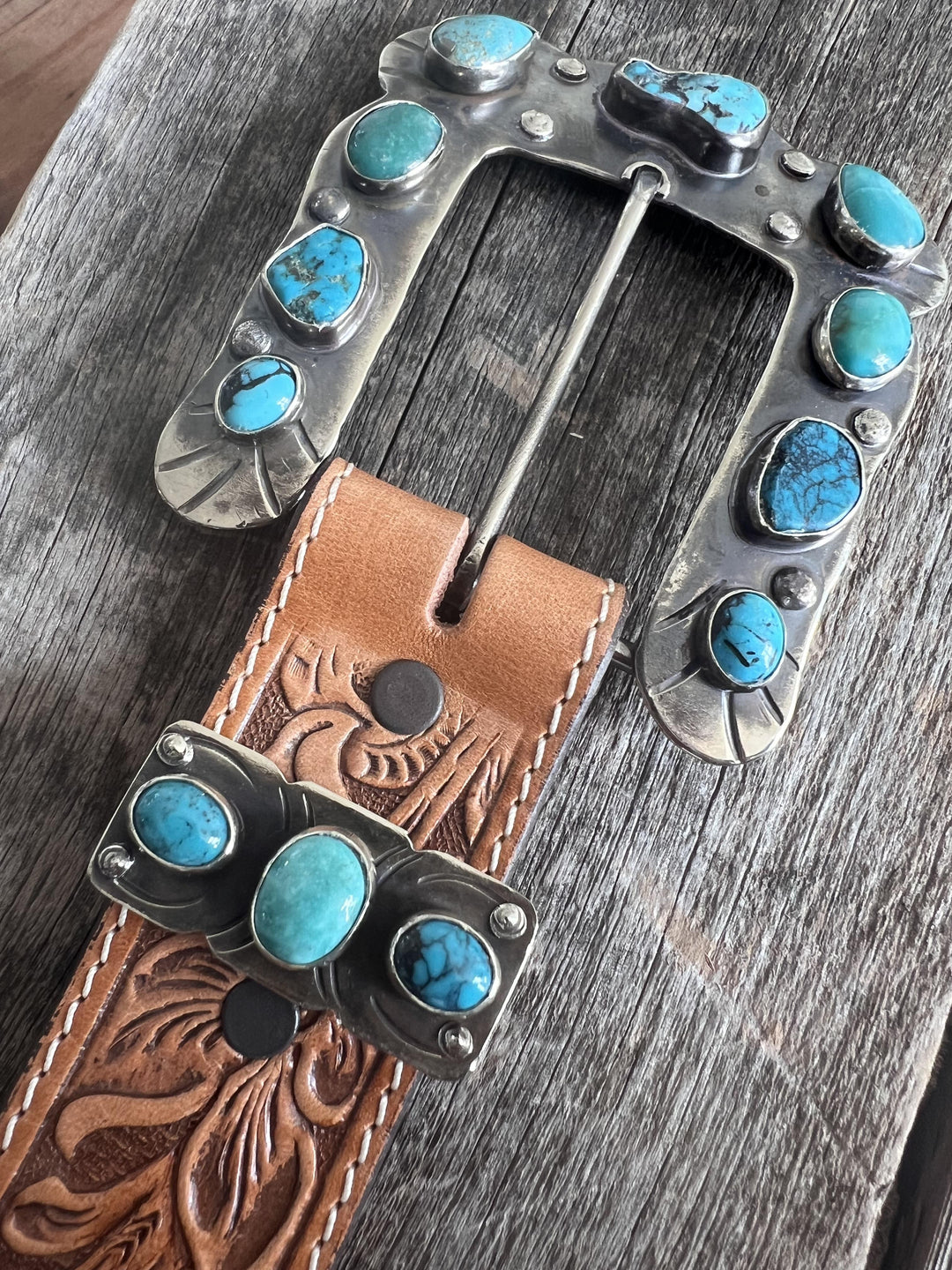 Scallop Edge Belt Keeper from Paige Wallace - High Call Outfitters