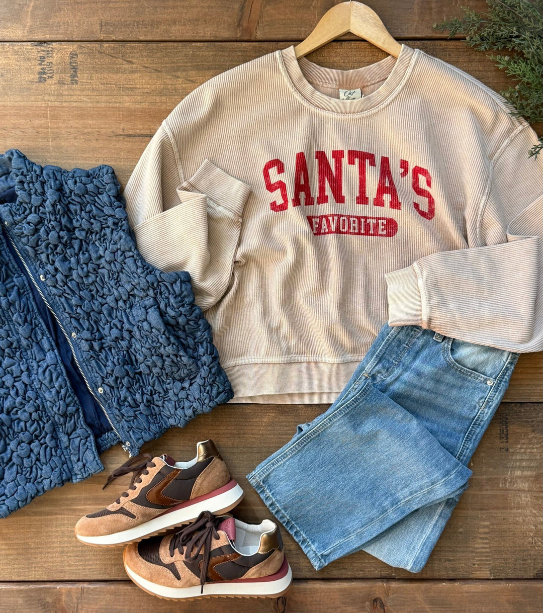 Santa's Favorite Thermal Pullover - High Call Outfitters