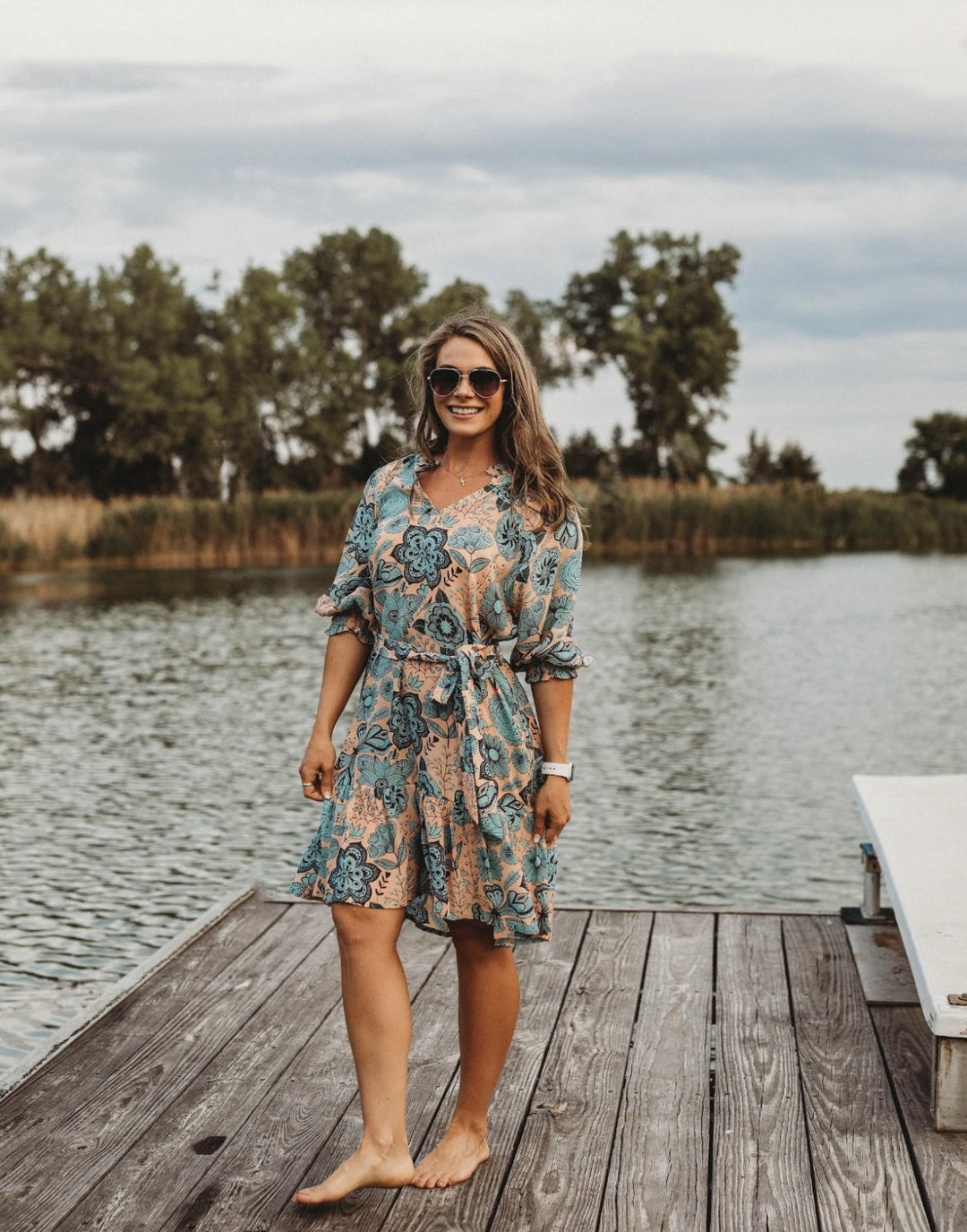 Peachy Keen Dress from Uncle Frank – High Call Outfitters
