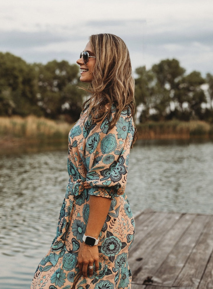 Peachy Keen Dress from Uncle Frank - High Call Outfitters