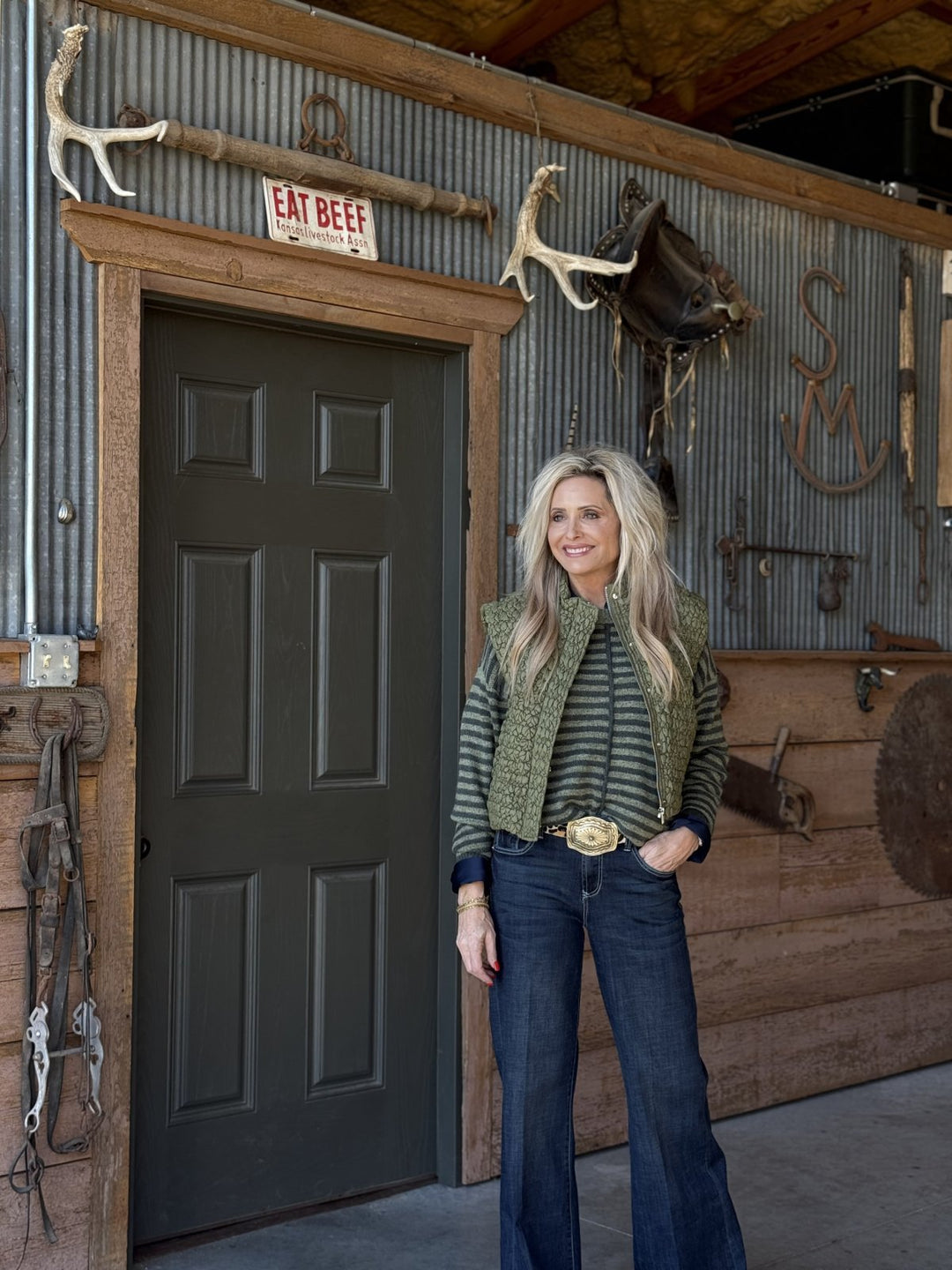 Puckered Quilted Vest - High Call Outfitters