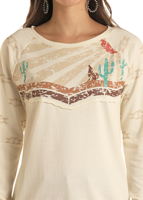 Desert Graphic Sweatshirt from Rock & Roll