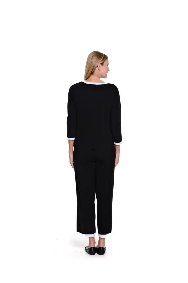 Pull On Elastic Waist Wide Leg Crop Pant from Mulitples - High Call Outfitters