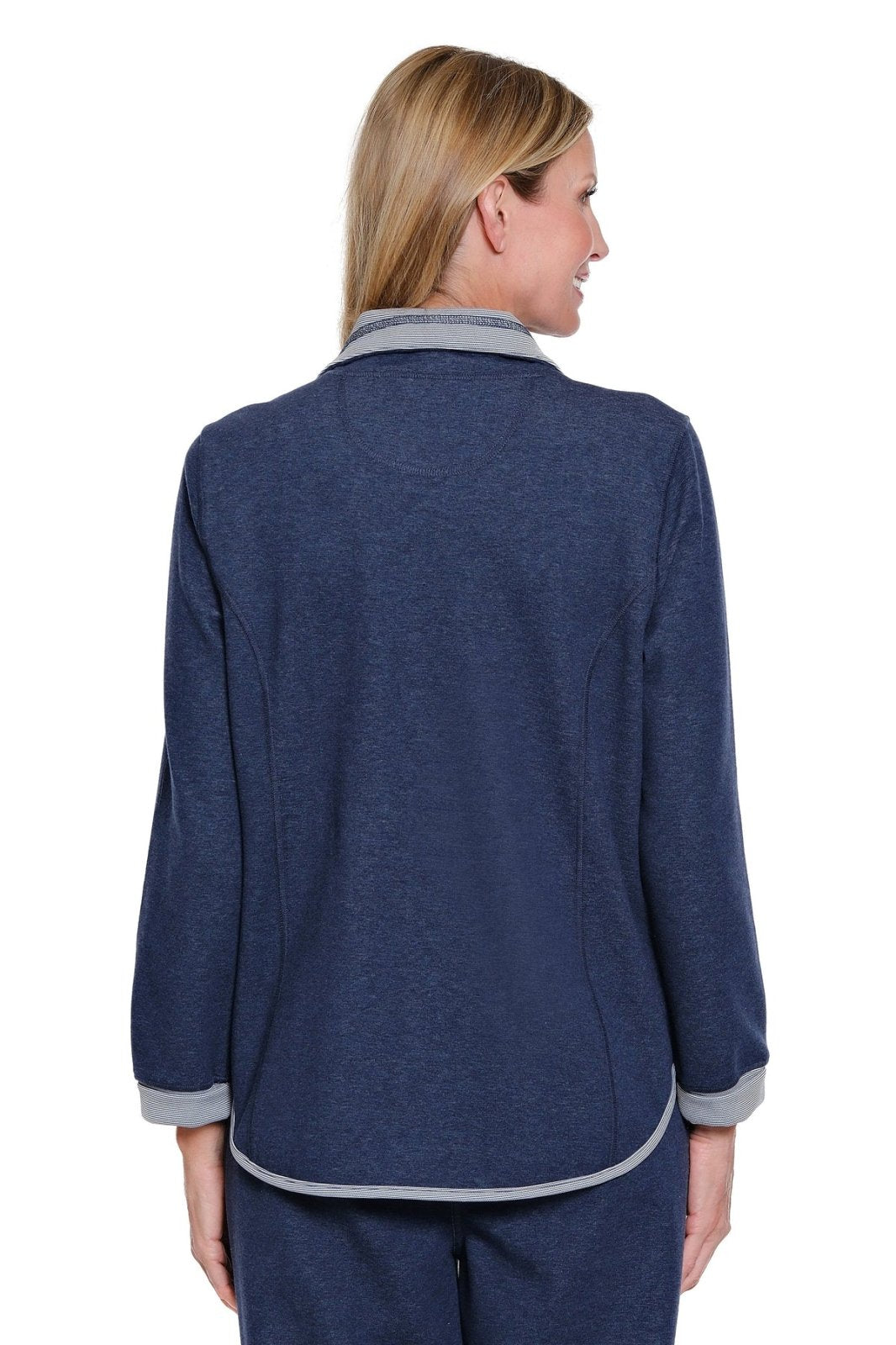 Cuffed Long Sleeve Reversible Jacket from Multiples - High Call Outfitters
