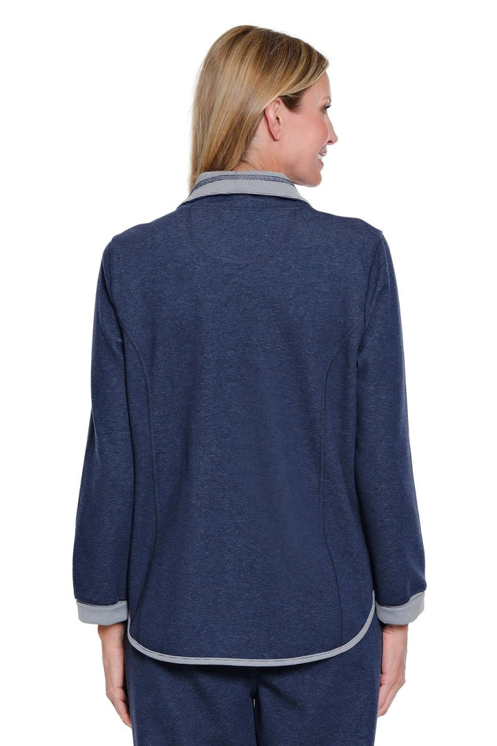 Cuffed Long Sleeve Reversible Jacket from Multiples - High Call Outfitters