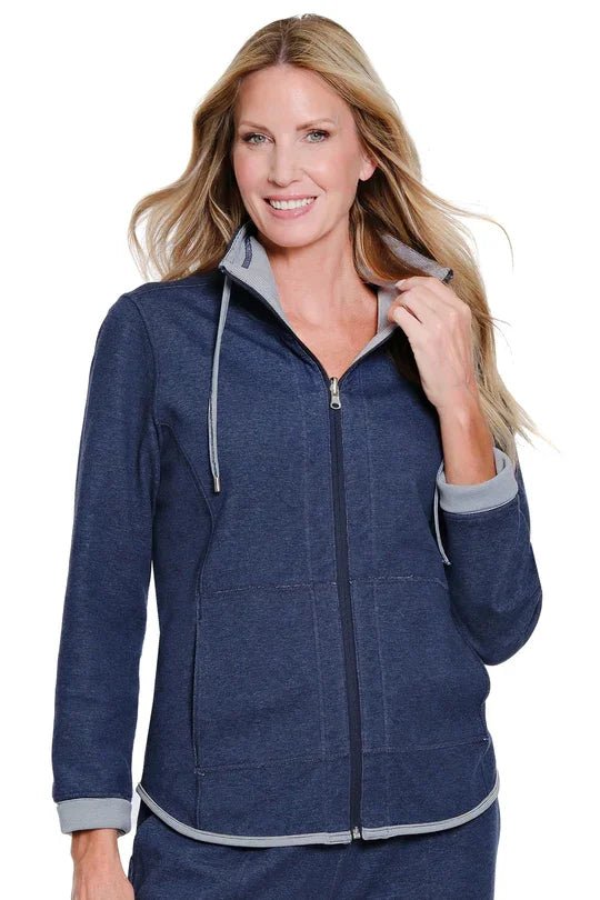 Cuffed Long Sleeve Reversible Jacket from Multiples - High Call Outfitters