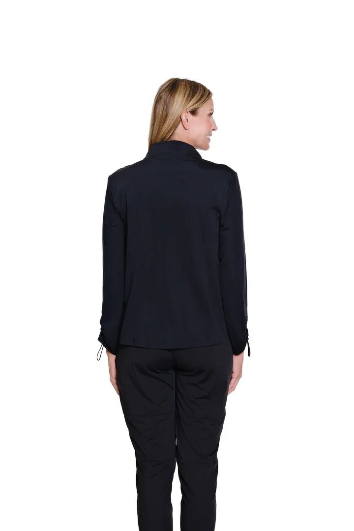 Zip Up Jersey Knit Jacket from Multiples - High Call Outfitters