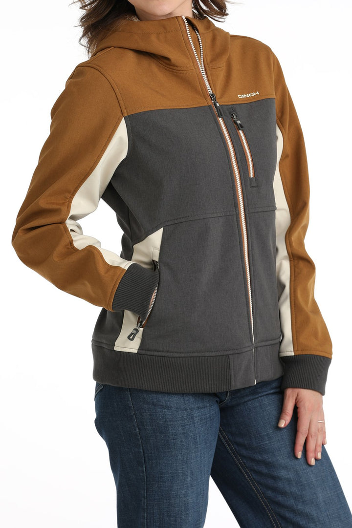 Colorblock Hooded Jacket from Cinch