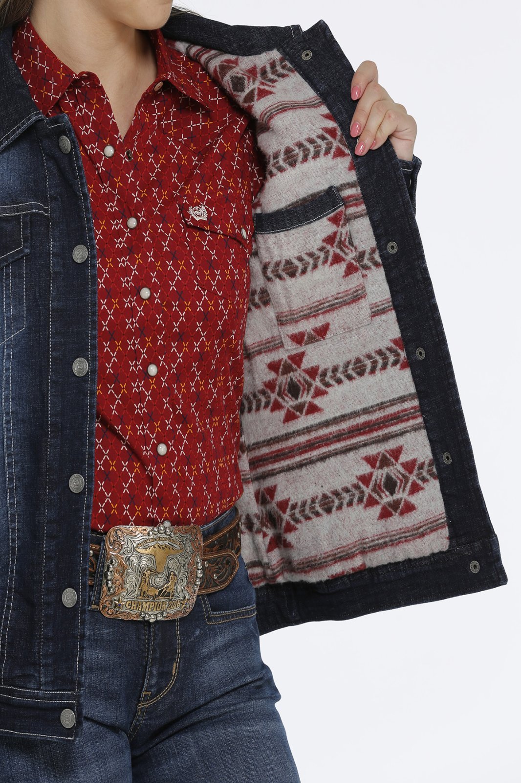 Classic Lined Denim Jacket from Cinch - High Call Outfitters