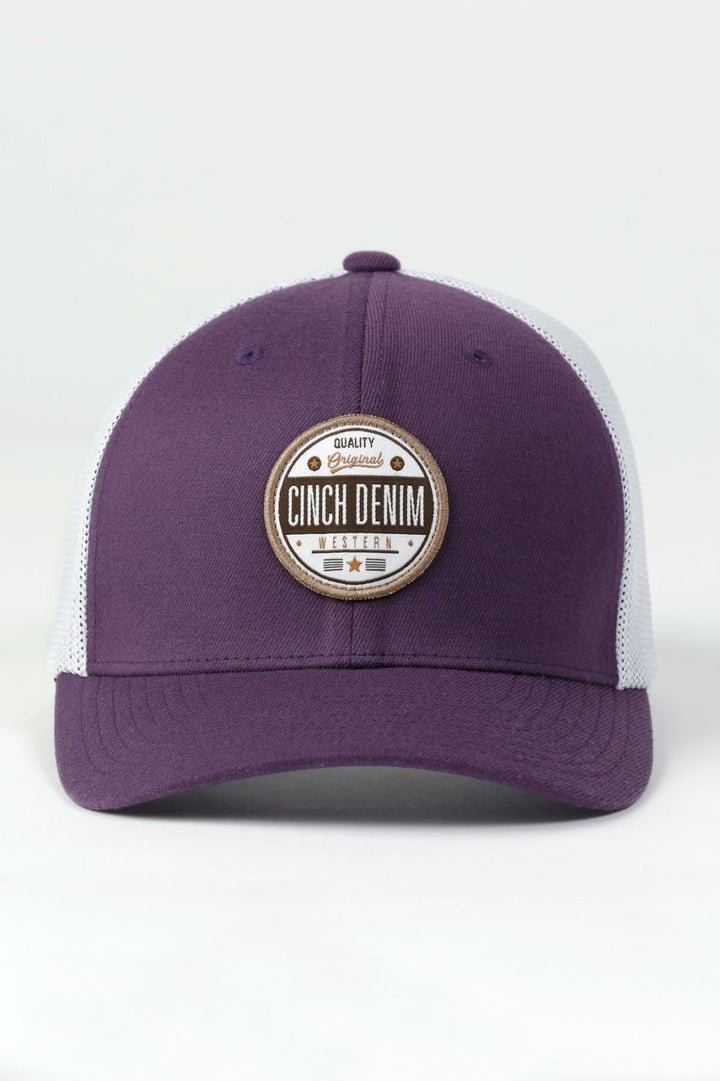 Round Patch Cinch Cap