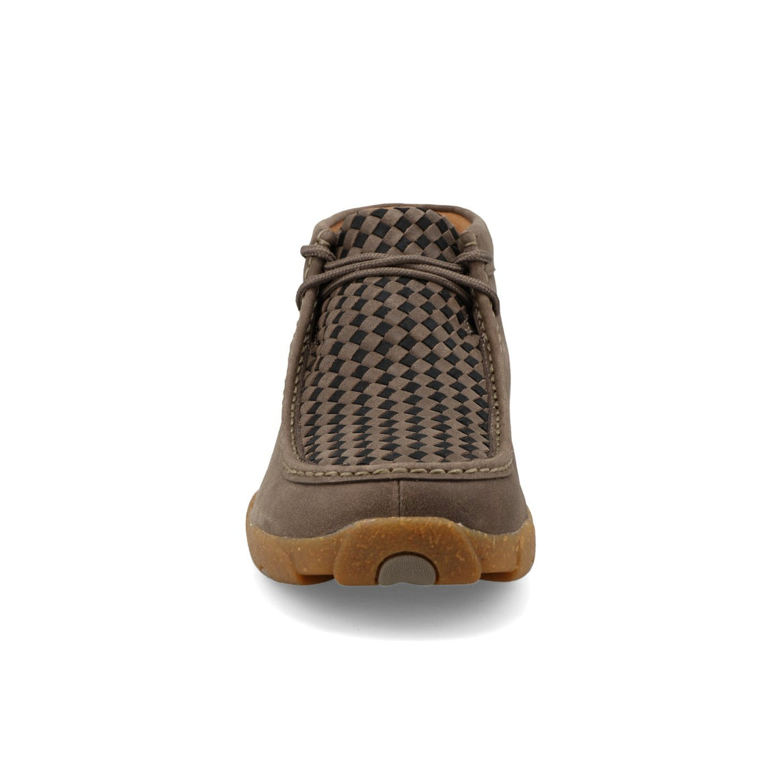 Chukka Taupe Grey/Black Driving Moc from Twisted X