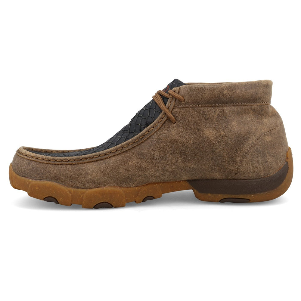 Chukka Driving Moc Black & Bomber from Twisted X - High Call Outfitters
