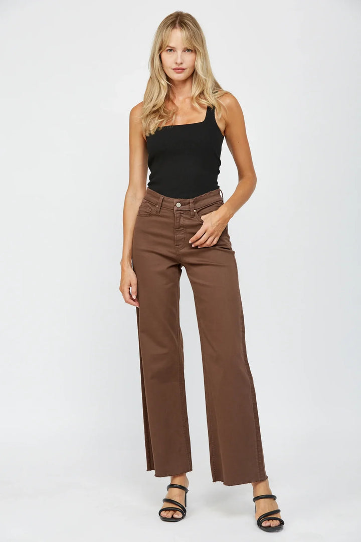 High Rise Wide Leg Denim from Mica Denim