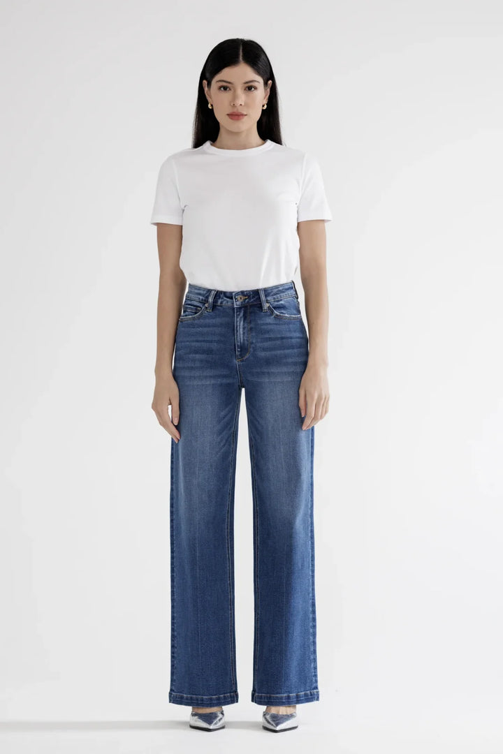High Rise Wide Leg from Mica Denim