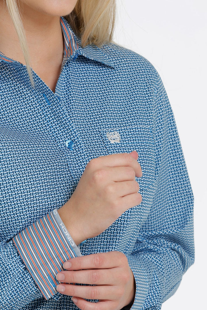 Classic Fitted Long Sleeve Woven from Cinch - High Call Outfitters