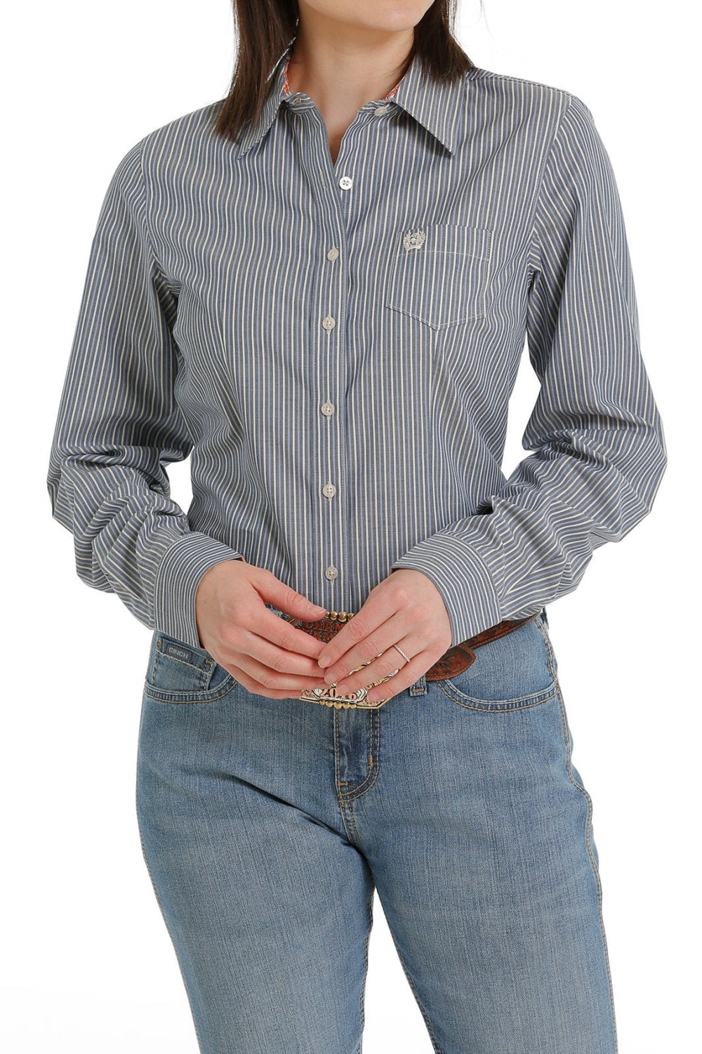 Classic Fit Stripe Woven from Cinch - High Call Outfitters