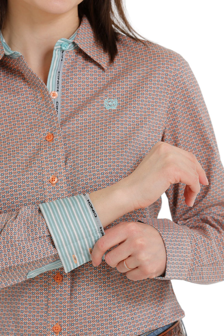 Classic Fit Print Woven from Cinch