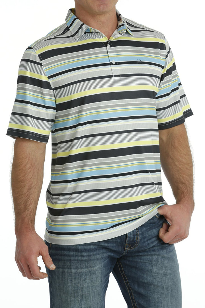 Arena Flex Stripe Polo from Cinch