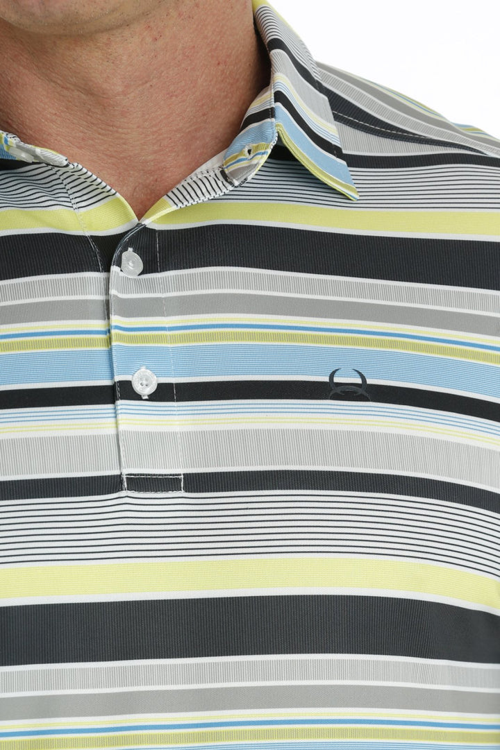 Arena Flex Stripe Polo from Cinch