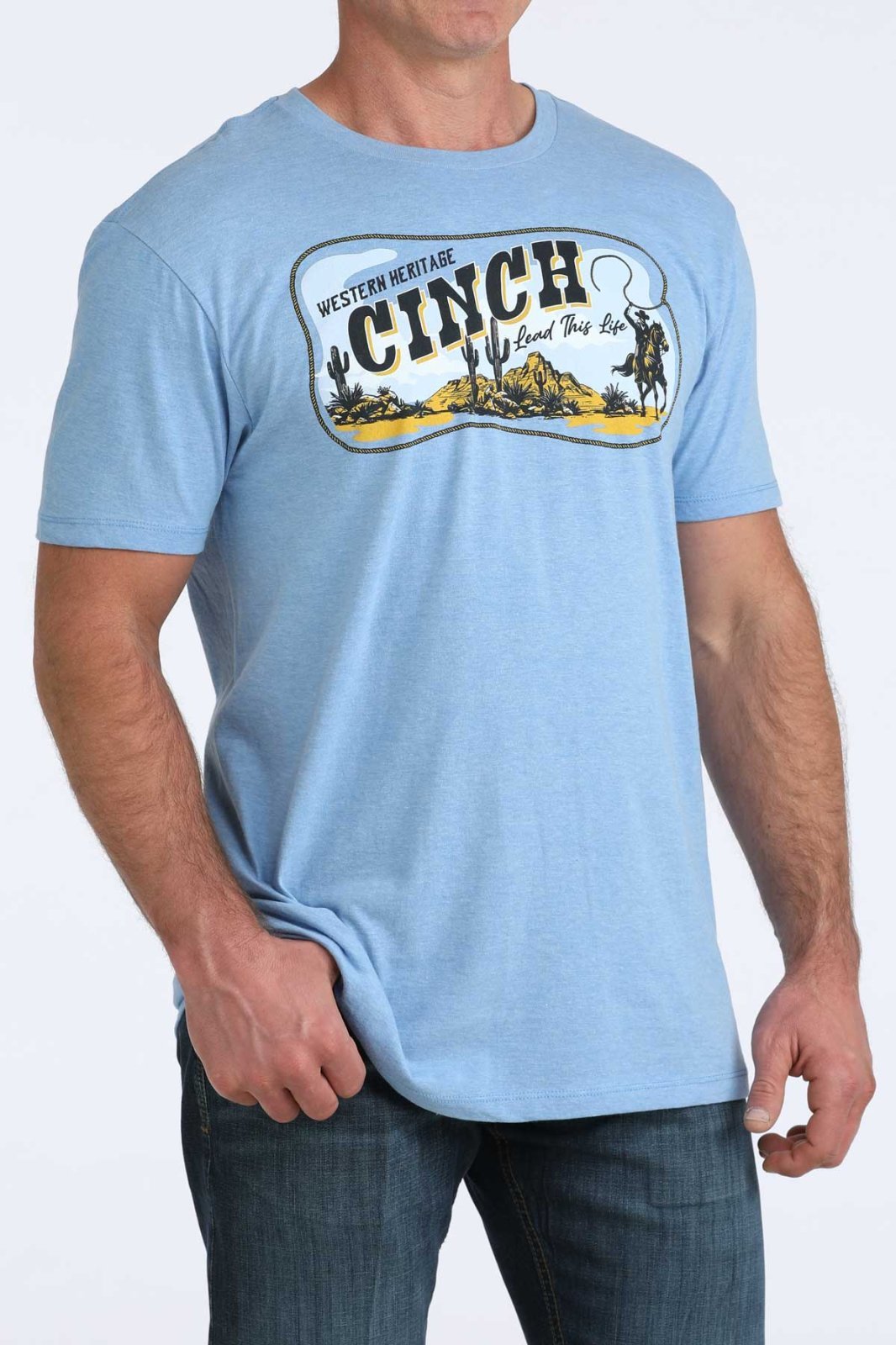 Western Heritage Tee from Cinch - High Call Outfitters