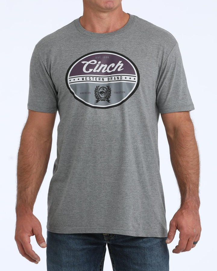 Western Brand Logo Short Sleeve Tee from Cinch - High Call Outfitters