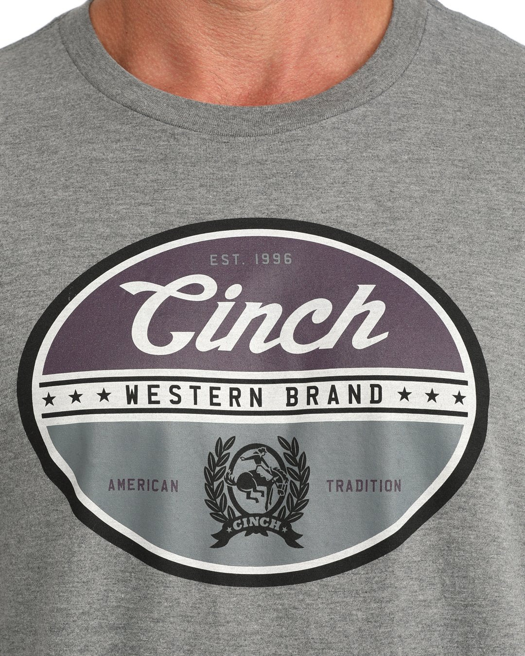 Western Brand Logo Short Sleeve Tee from Cinch - High Call Outfitters