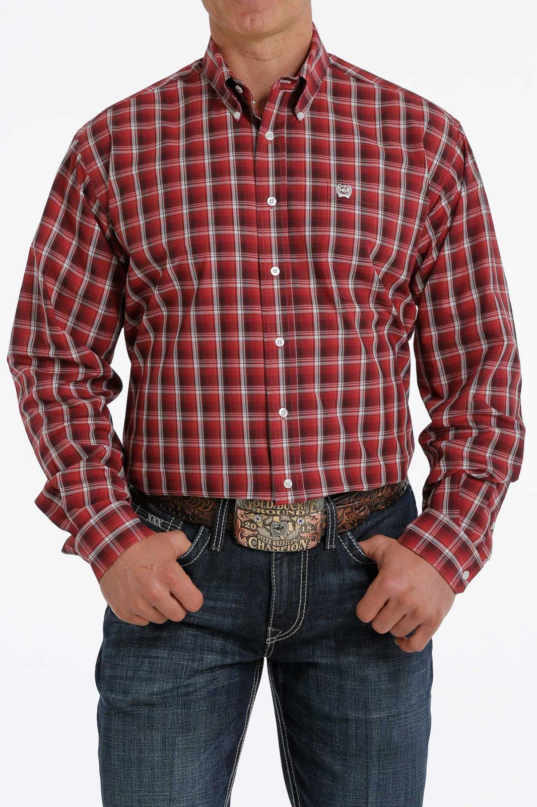 Classic Plaid Long Sleeve Woven from Cinch