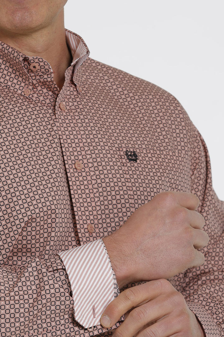 Classic Long Sleeve Print Woven from Cinch