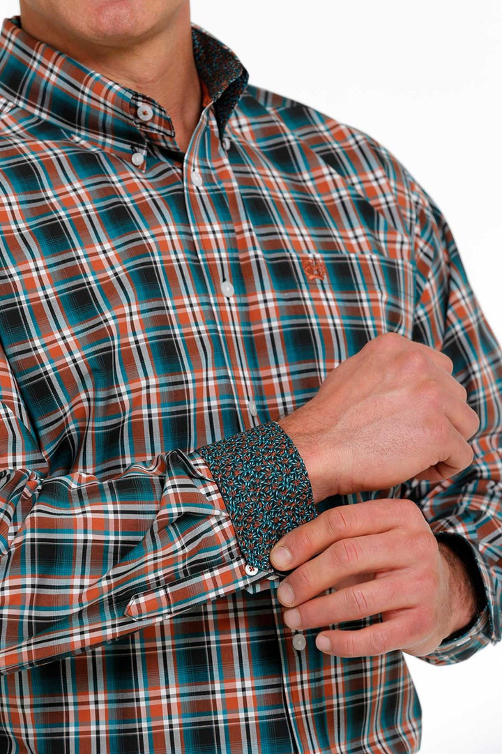 Classic Fit Plaid Woven from Cinch