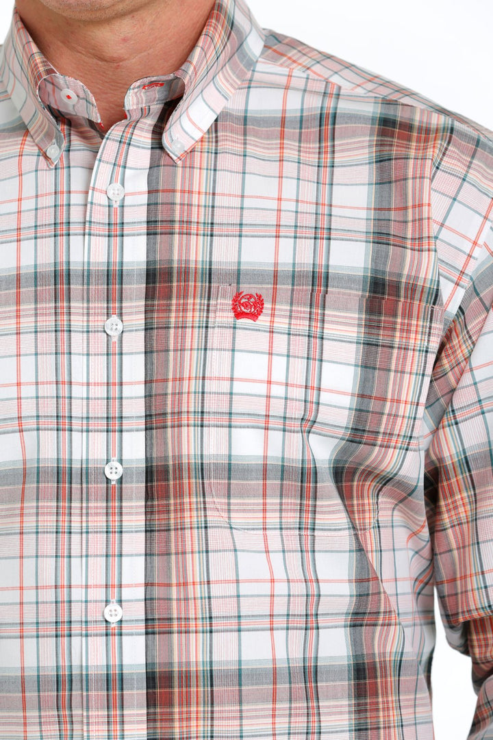 Classic Fit Plaid Woven from Cinch