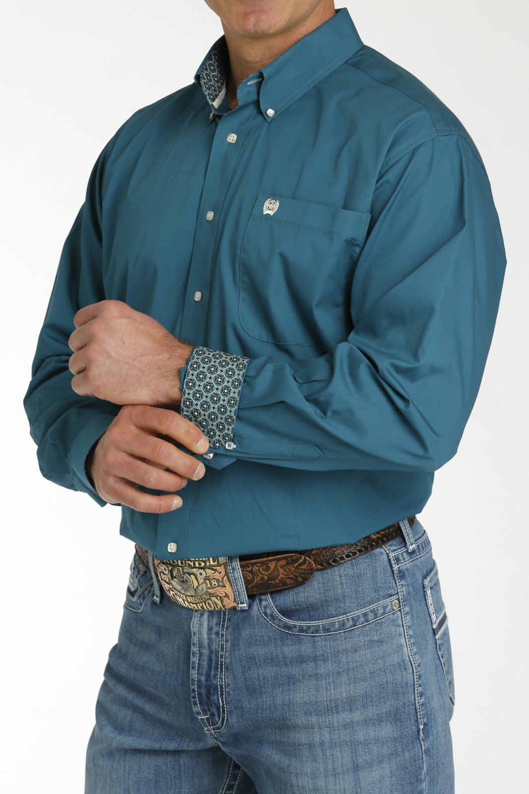 Classic Fit Solid Shirt from Cinch