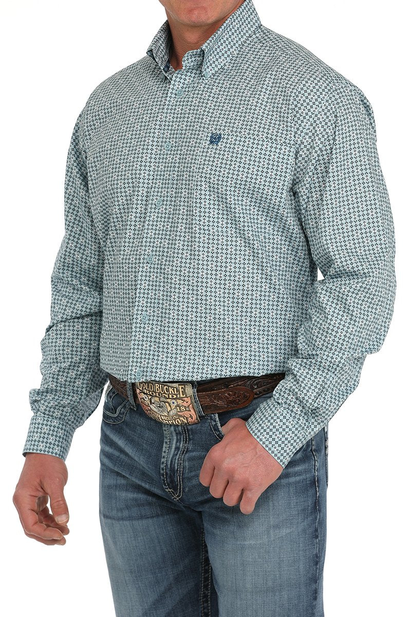 Classic Fit Print Long Sleeve Shirt from Cinch