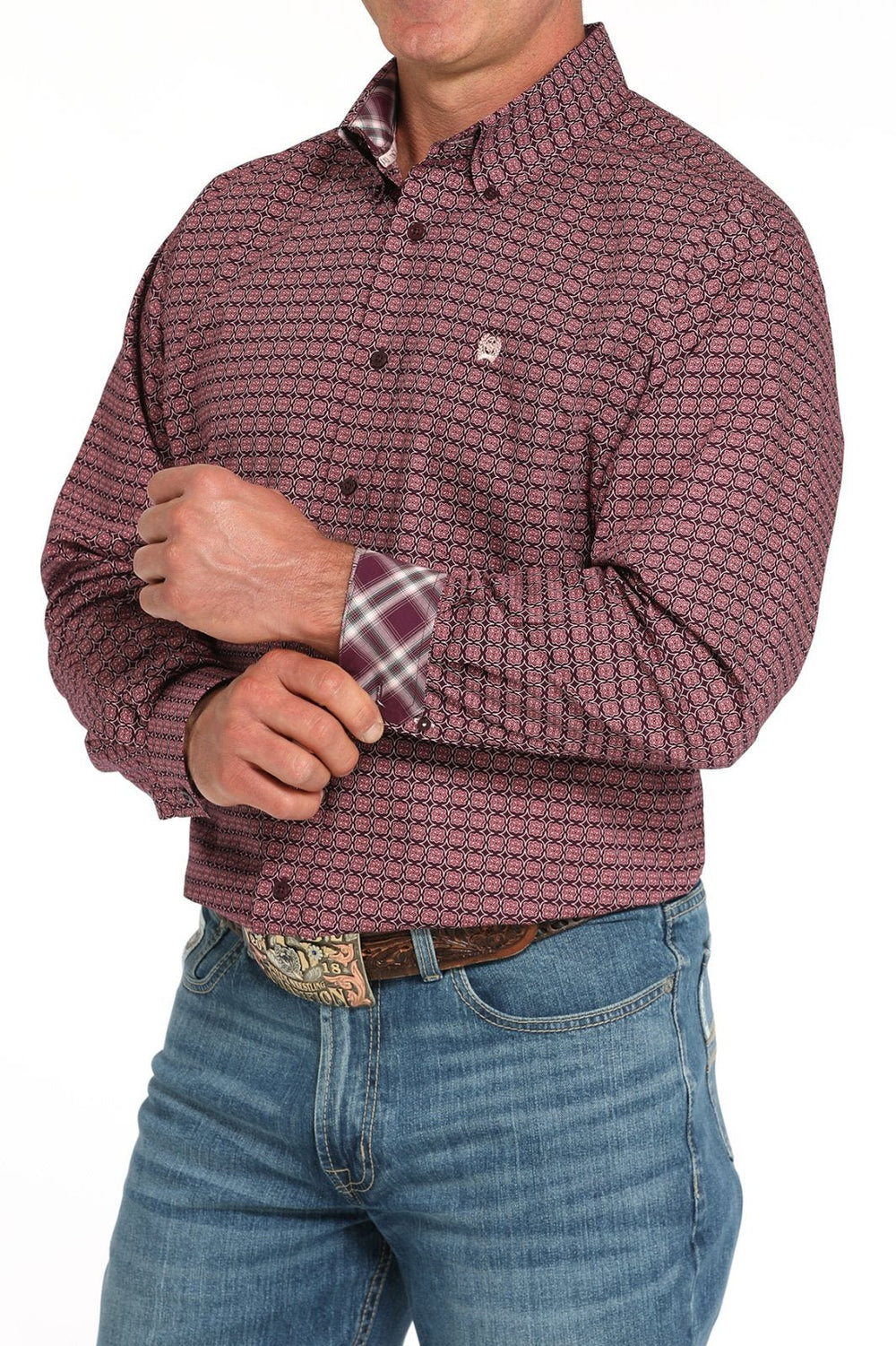 Classic Fit Print Shirt from Cinch - High Call Outfitters