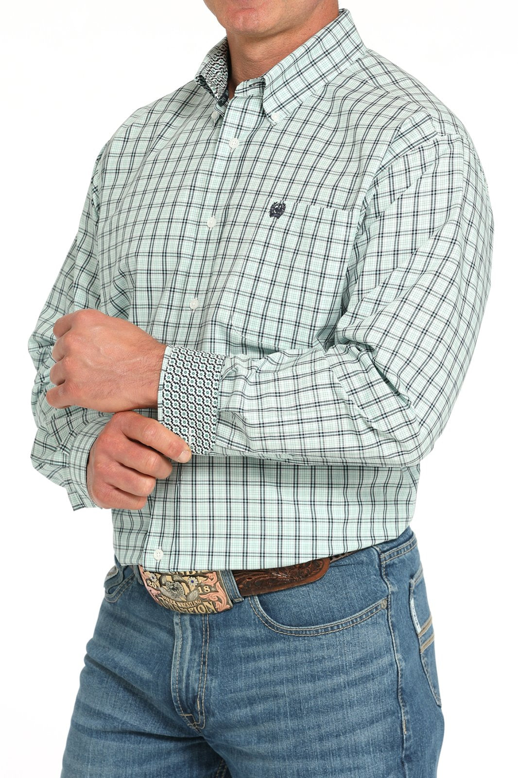 Classic Fit Plaid Shirt from Cinch
