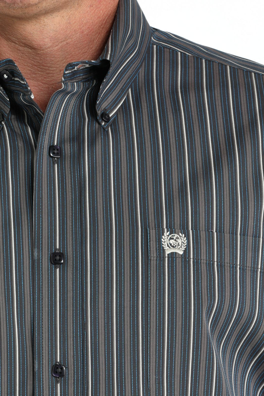 Classic Fit Stripe Shirt from Cinch - High Call Outfitters