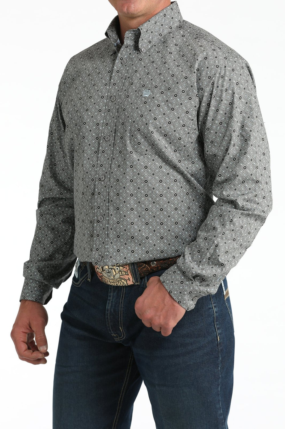 Classic Fit Print Shirt from Cinch - High Call Outfitters